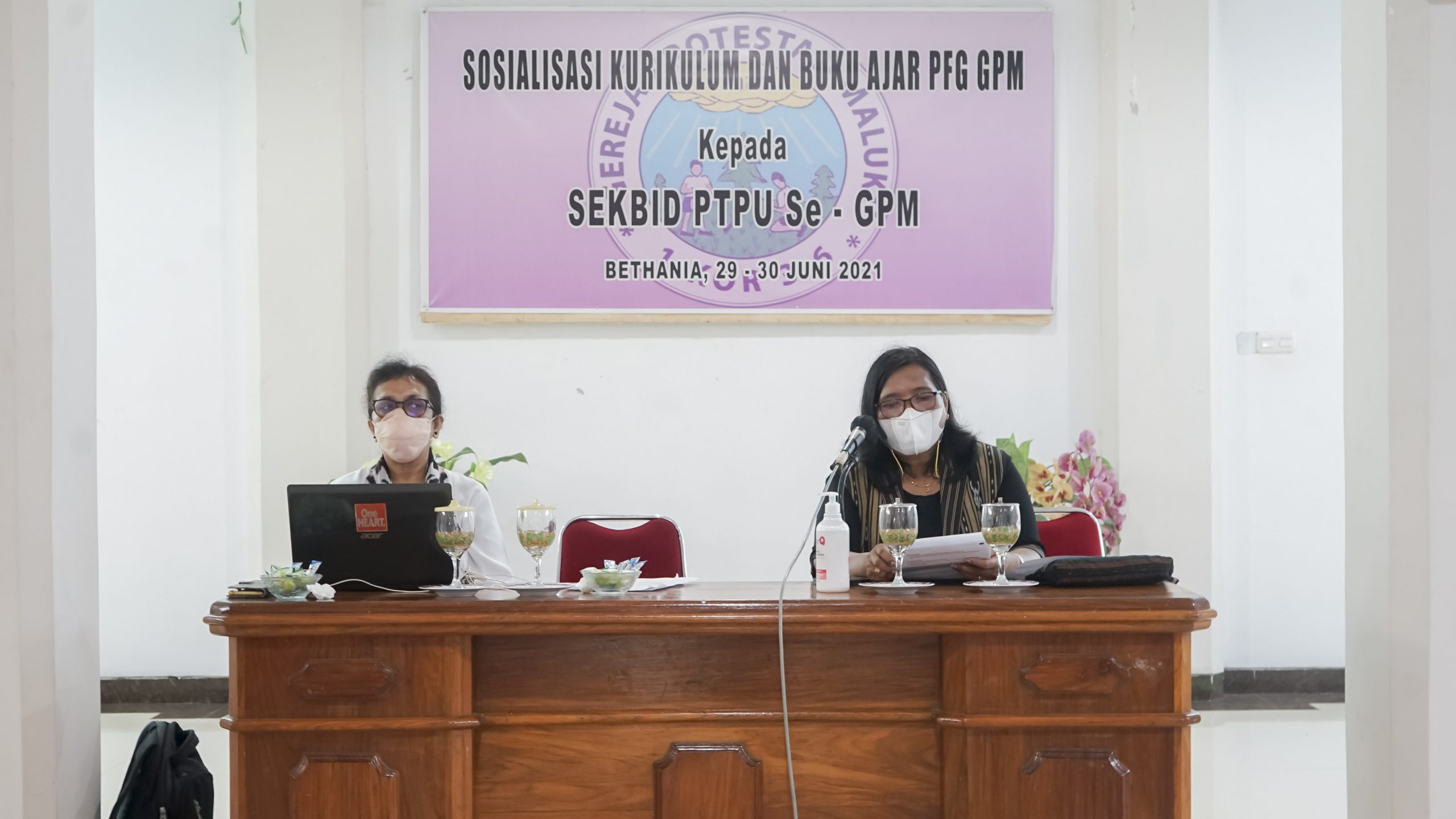 Sosialisai Kurikulum dan Buku Ajar PFG kepada Sekretaris Bidang PTPU seGPM