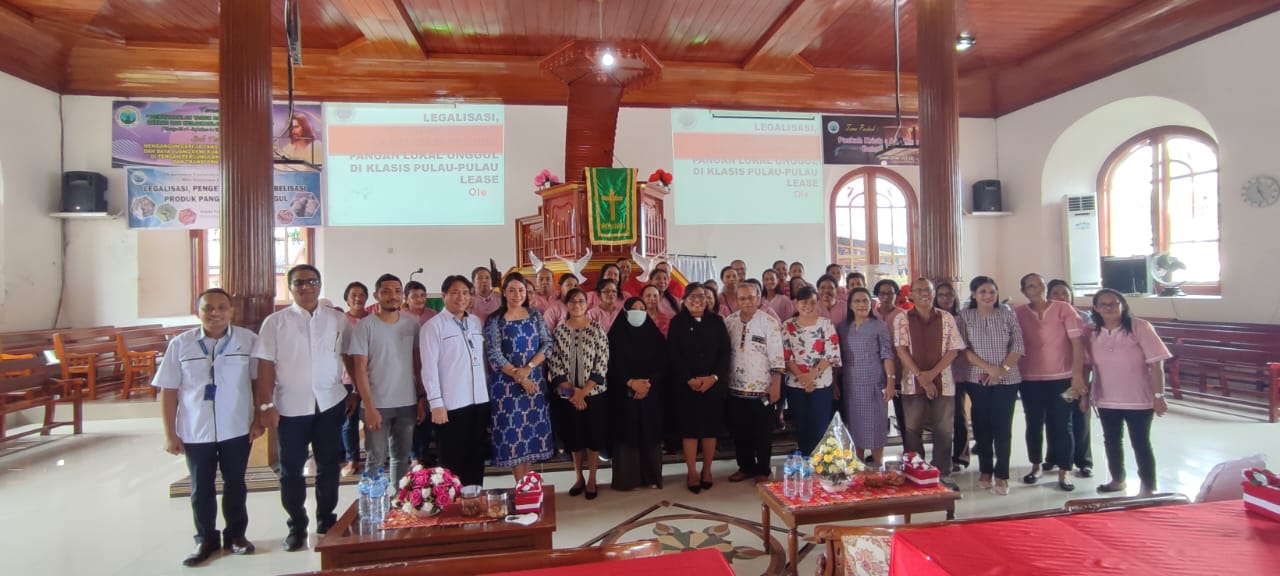 Legalisasi, Pengemasan dan Labelisasi Produk Pangan Lokal Unggul di Klasis Pulau-pulau Lease