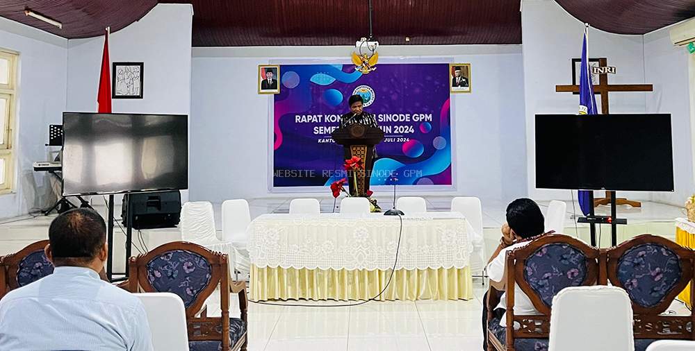 Penutupan Rakon Semester I Sinode GPM Tahun 2024